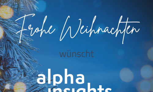Frohe Weihnachten wünscht AlphaInsights